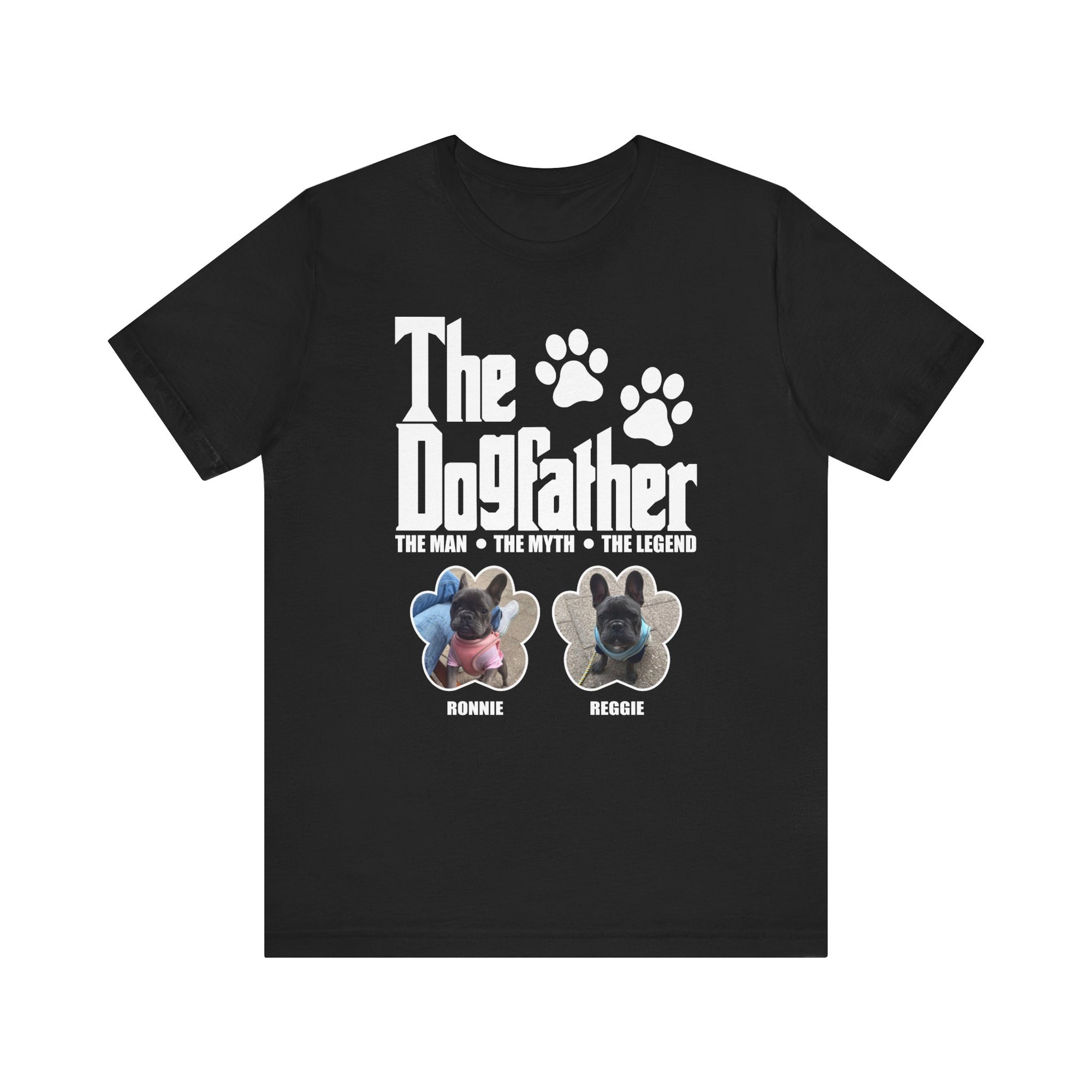 Dog Father Tee, Pet Lover Gift, Father's Day Shirt, Dog Parent Apparel, Unisex Short Sleeve Shirt, Animal Lover Clothing