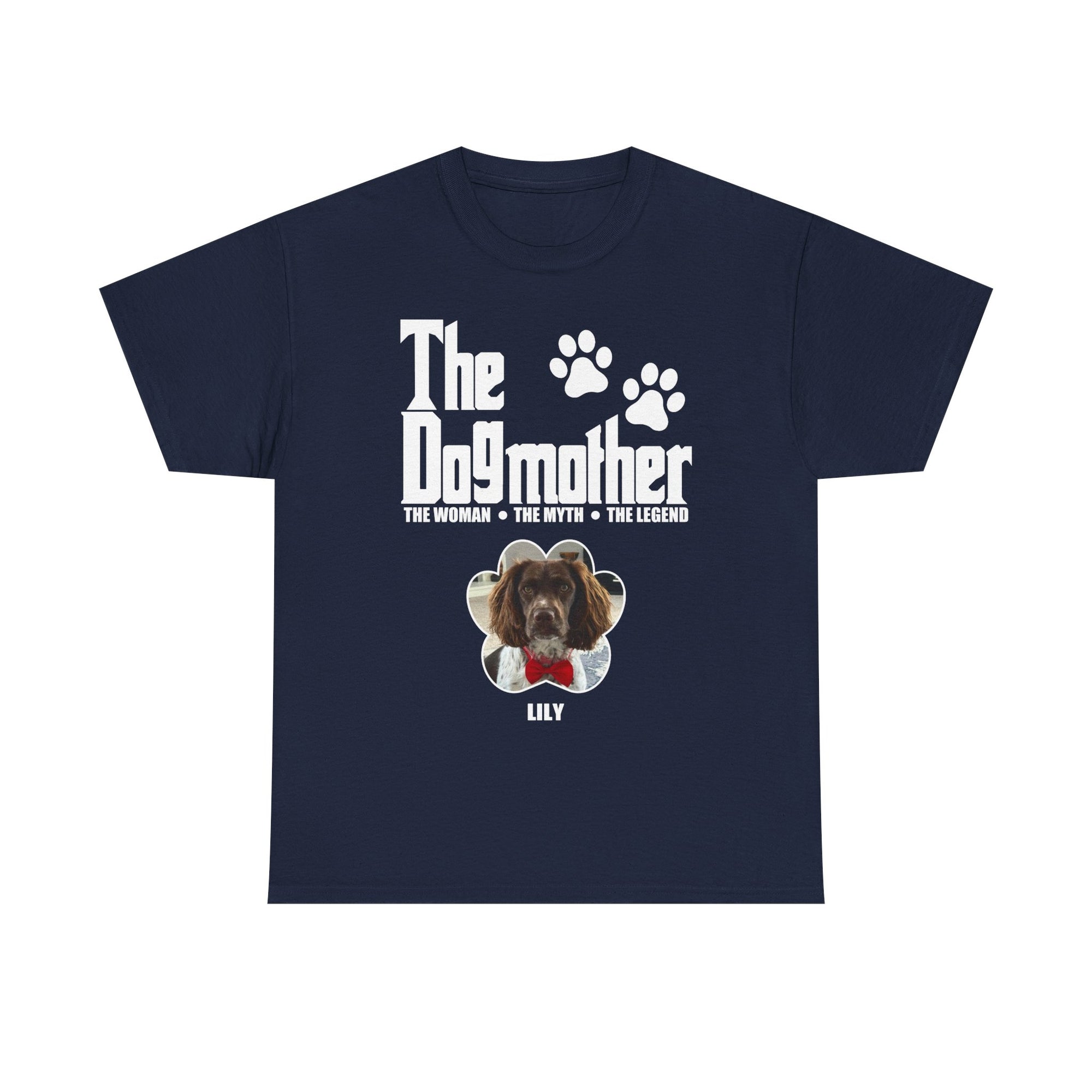 Dog Lover's Unisex Tee - The Dogmother, Pet Gift, Dog Mom Shirt, Animal Lover Apparel, Funny Dog T-Shirt