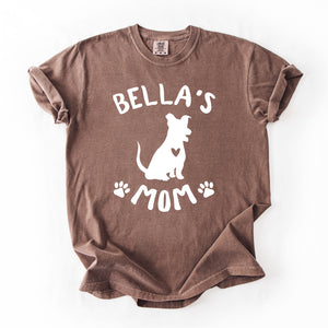 Personalized Dog Mom Shirt Dog Lover Gifts