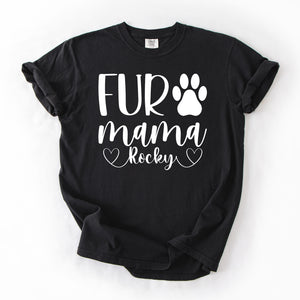 Personalized Fur Mama Shirts
