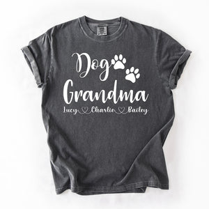 Personalized Dog Grandma Shirt