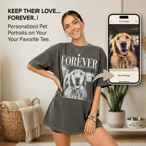 Personalized Pet Photo Shirt – Made From Your Picture