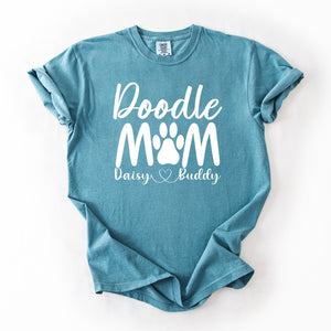 Personalized Doodle Mom Shirt