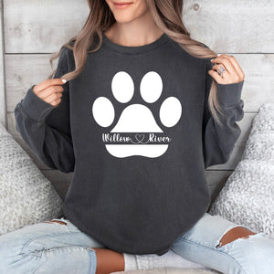 Personalized Paw Print Shirts 🐾