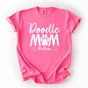 Personalized Doodle Mom Shirt