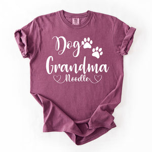 Personalized Dog Grandma Shirt