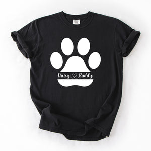 Personalized Paw Print Shirts 🐾