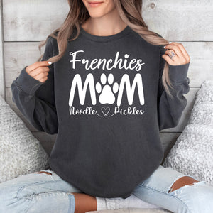 Personalized French Bulldog Mom Shirt