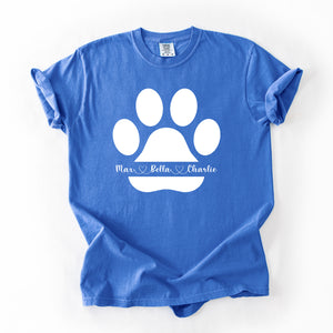 Personalized Paw Print Shirts 🐾