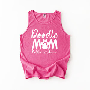 Personalized Doodle Mom Shirt