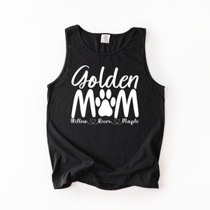 Personalized Golden Retriever Mom Shirt