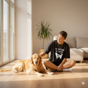 I'd Rather Be With Personalized Dog Shirts