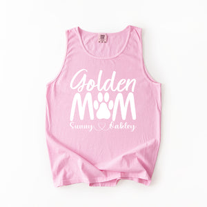 Personalized Golden Retriever Mom Shirt
