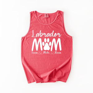 Personalized Labrador Mom Shirt