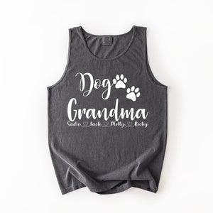 Personalized Dog Grandma Shirt