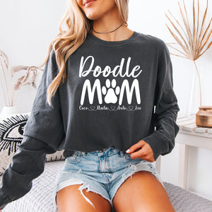 Personalized Doodle Mom Shirt