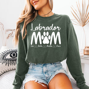 Personalized Labrador Mom Shirt