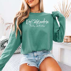 Personalized Dog Grandma Shirt