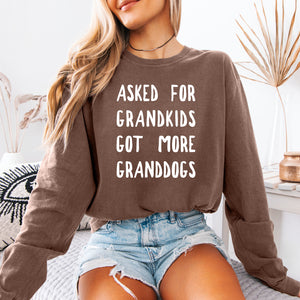 Asked for Grandkids Got more Granddogs