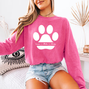 Personalized Paw Print Shirts 🐾