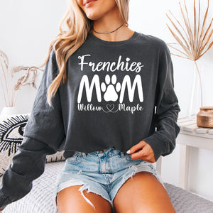 Personalized French Bulldog Mom Shirt