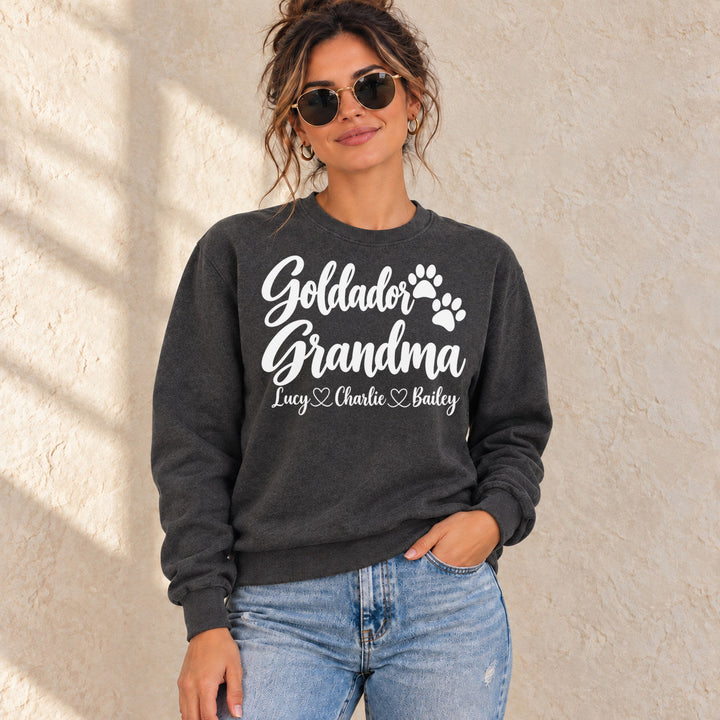 Personalized Goldador Grandma Standard Sweatshirt