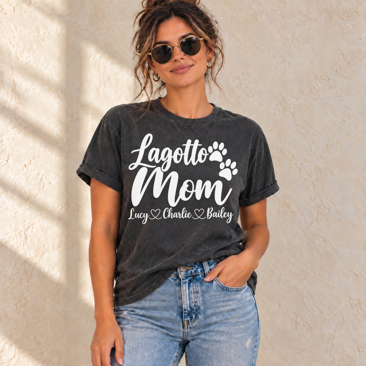 Personalized Lagotto Romagnolo Mom Basic T-Shirt