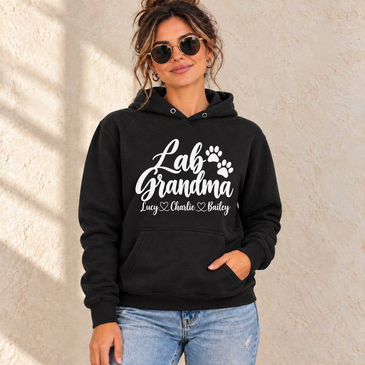 Personalized Labrador Retriever Grandma Standard Hoodie