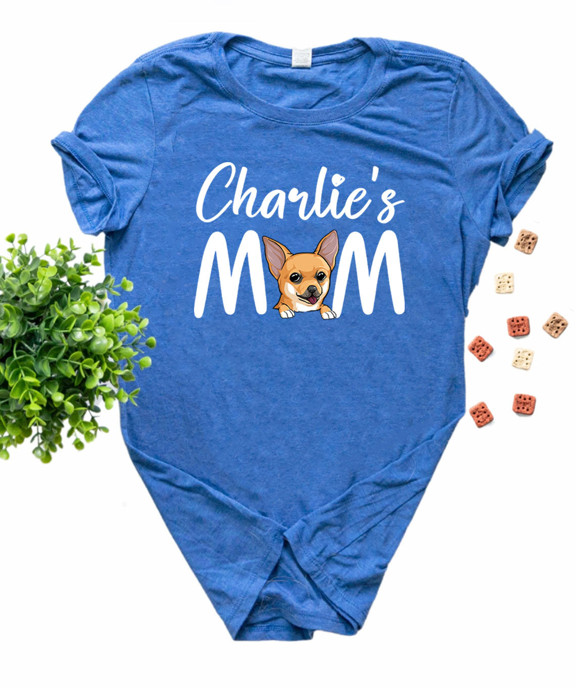 Personalized Chihuahua Mom Shirt With Dog Name