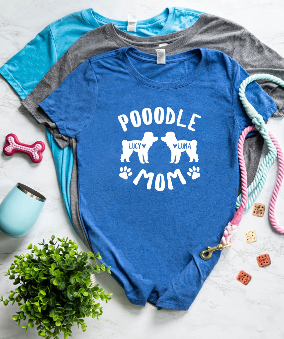 Personalized Poodle Mom Shirts Funny Poodle Mom Gifts