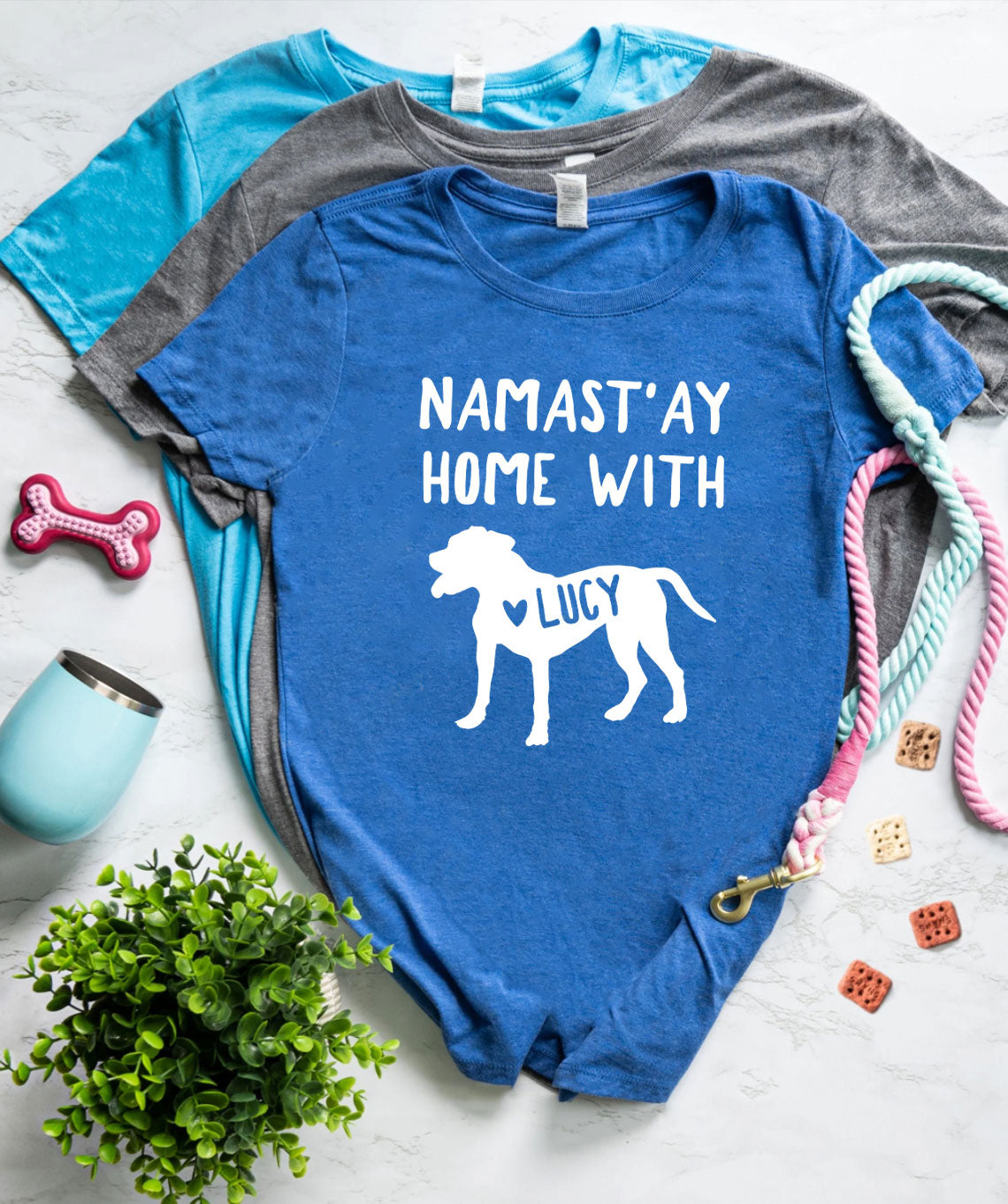 Namastay Home With Personalized Pit Bull Shirts
