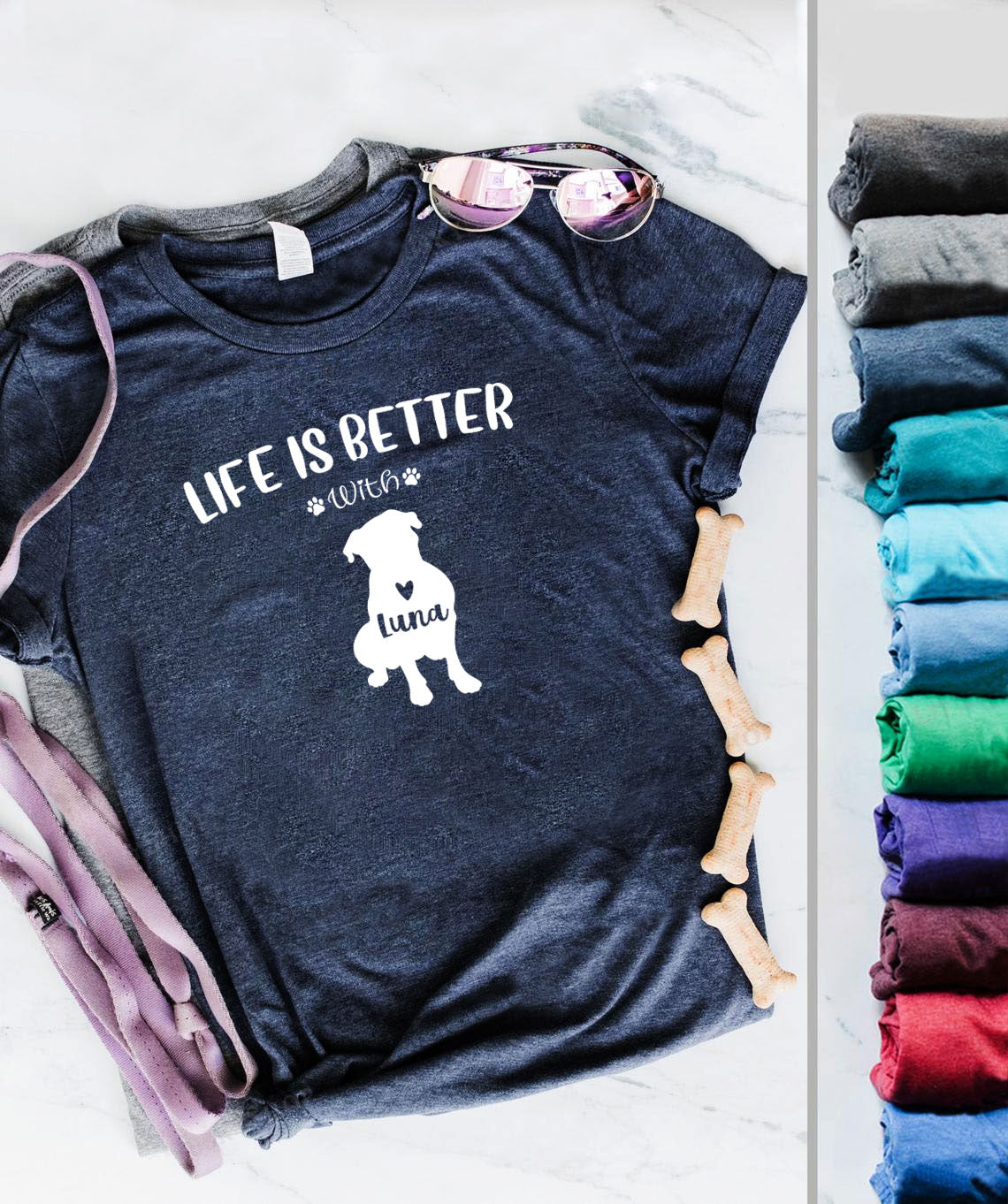 Life Is Better With Personalized Dog Lover Shirts